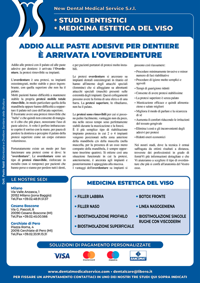 Il Corriere del Sud Ovest Milanese e New Dental Medical Service