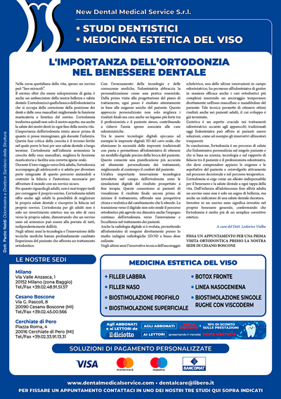 Il Corriere del Sud Ovest Milanese e New Dental Medical Service